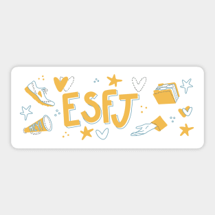 ESFJ The Consul Myers-Briggs Personality MBTI by Kelly Design Company Sticker